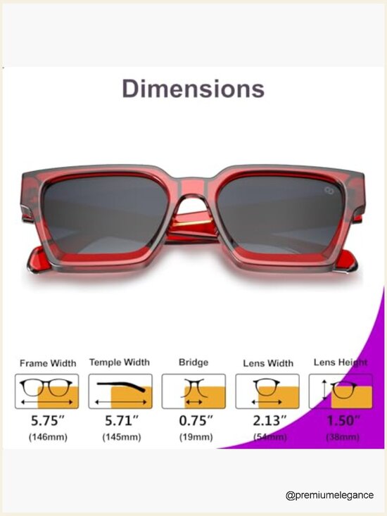 UV400 Protection Rectangle TR90 Y2K Sunglasses for Women Men main image 5